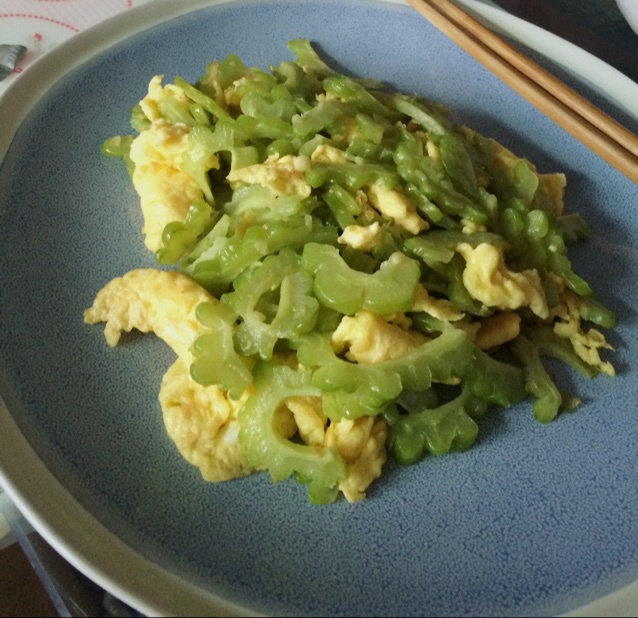 苦瓜炒蛋