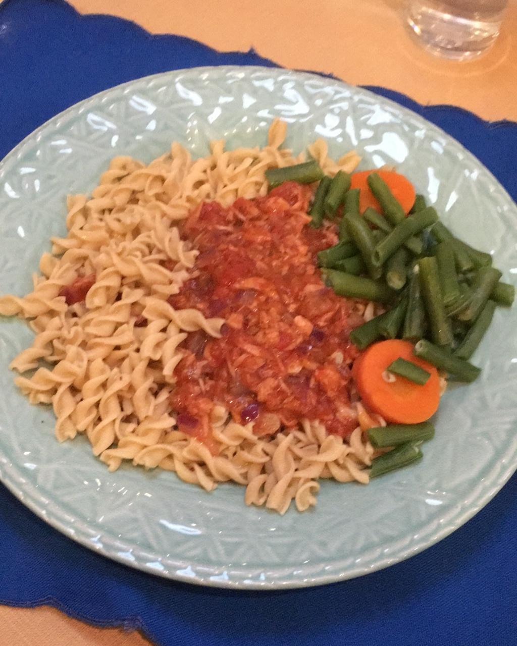 番茄金枪鱼意面