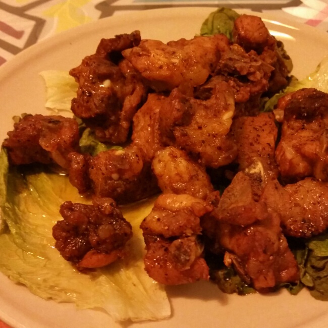 黑椒烤排骨