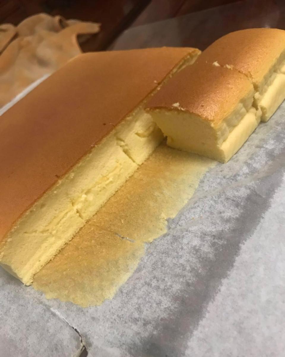 古早味蛋糕（芝士夹心）
