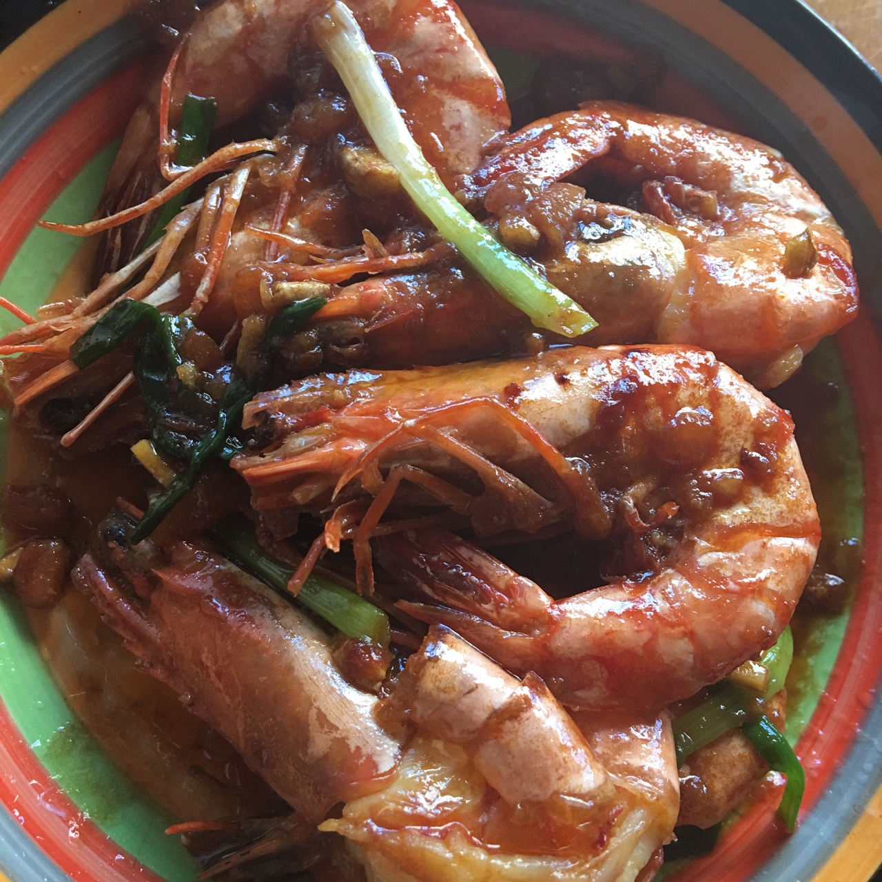 油焖大虾
