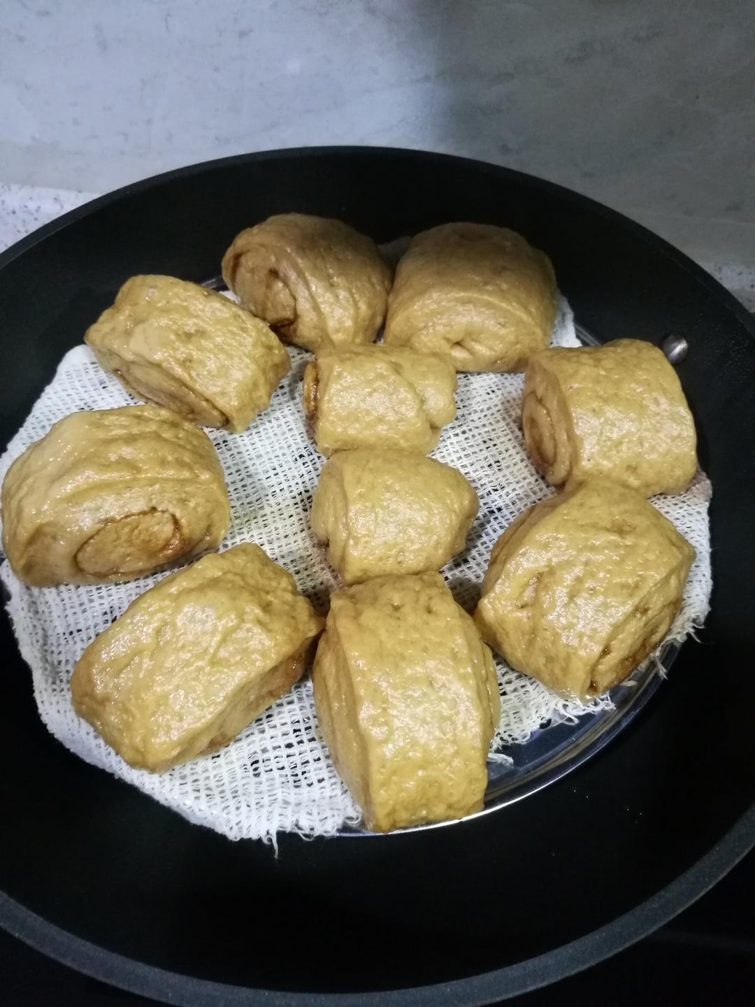 奶香红糖馒头