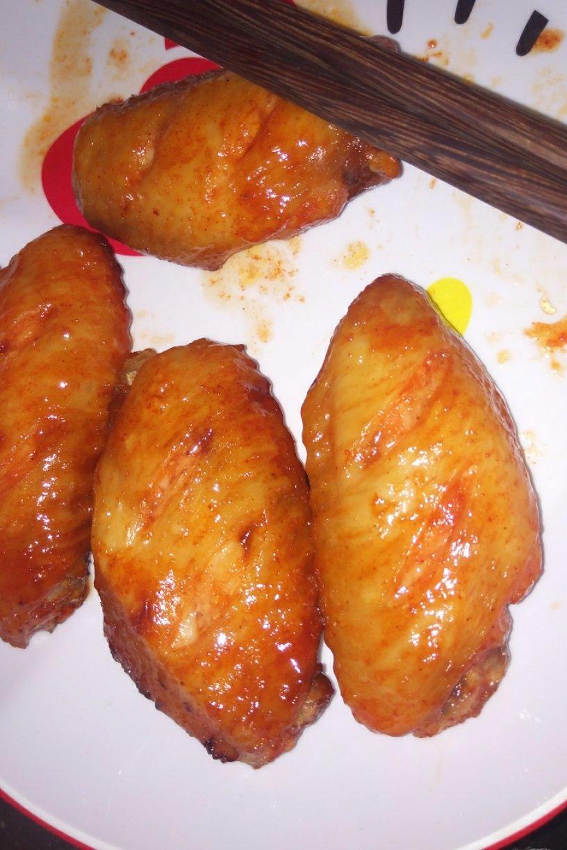 listen啾啾栖鸟过做的奥尔良烤鸡翅烤箱版(极美滋调料)