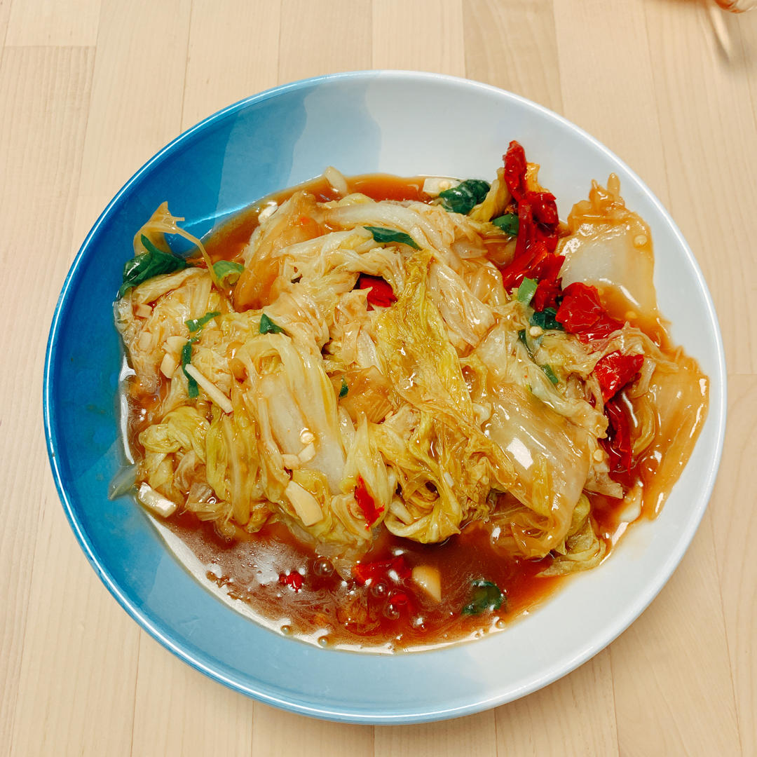 爆下饭的酸辣白菜（零难度）