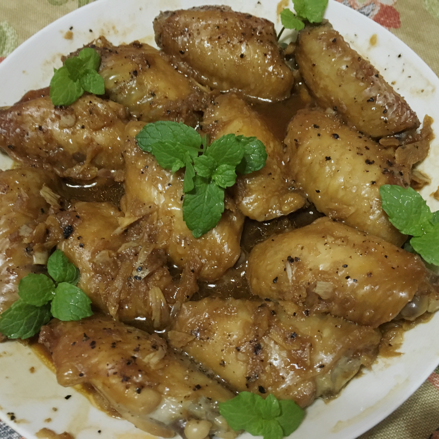 烤鸡翅（自制腌料）
