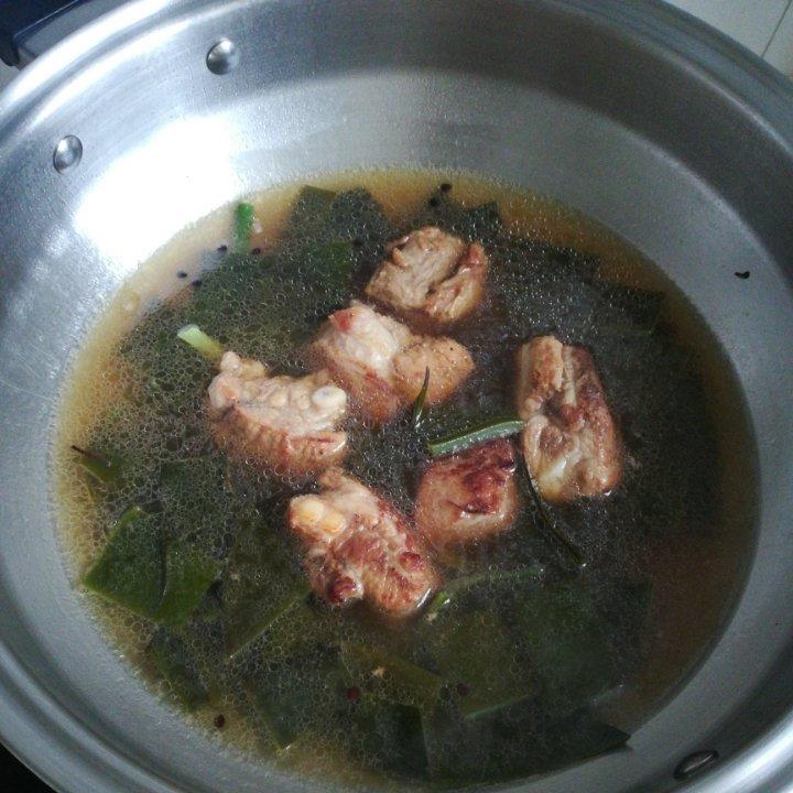 海带炖排骨（高钾饮食）