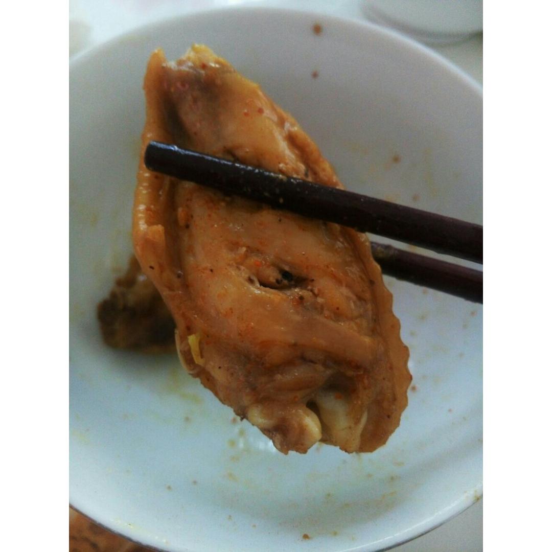 烤鸡翅（自制腌料）