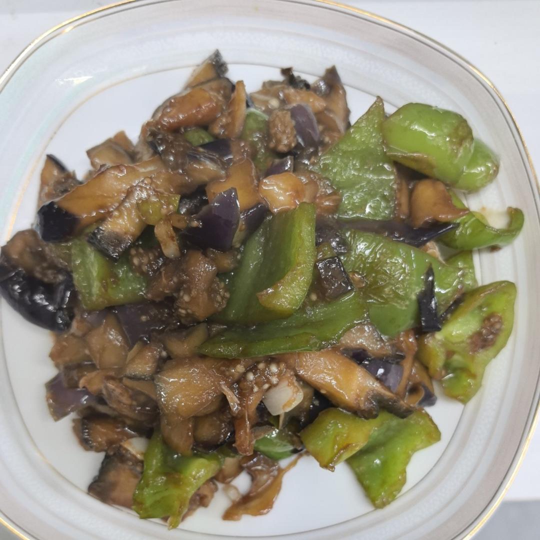 辣椒炒茄子
