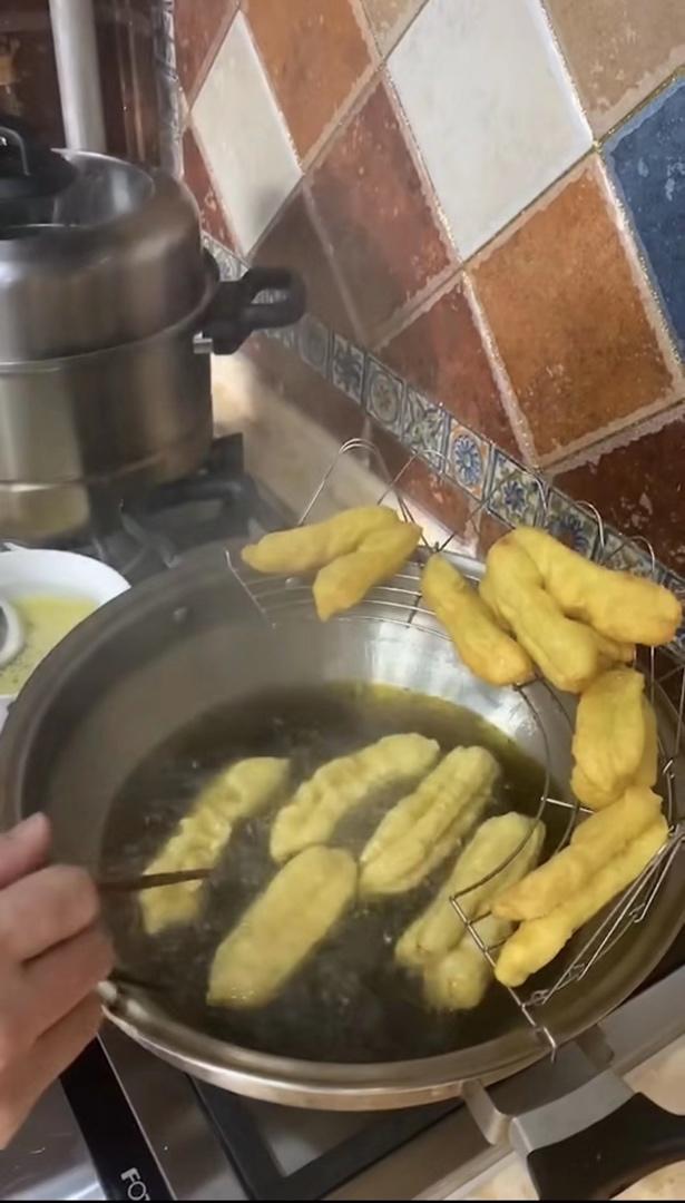 自制油条