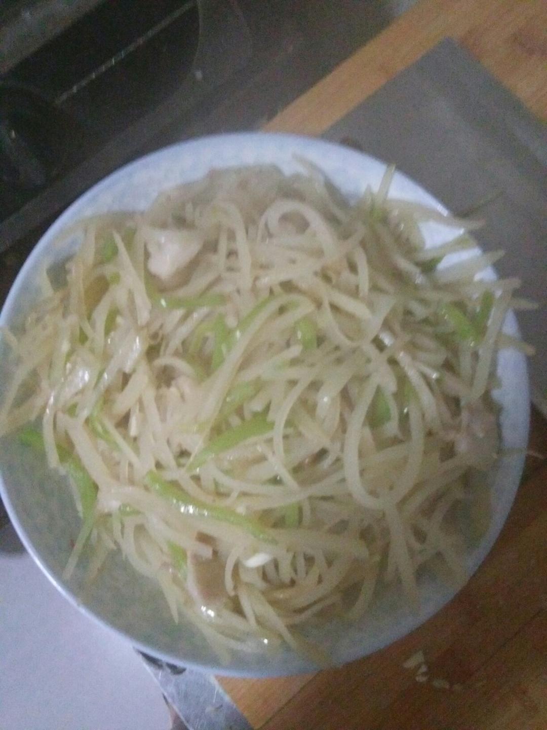 土豆尖椒丝