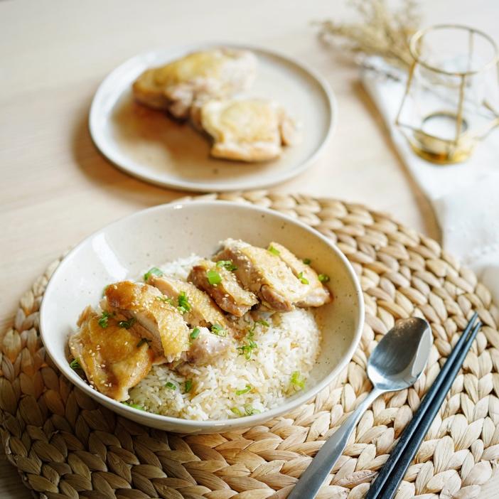 没有盐焗鸡粉也能做的盐焗鸡米饭🍚