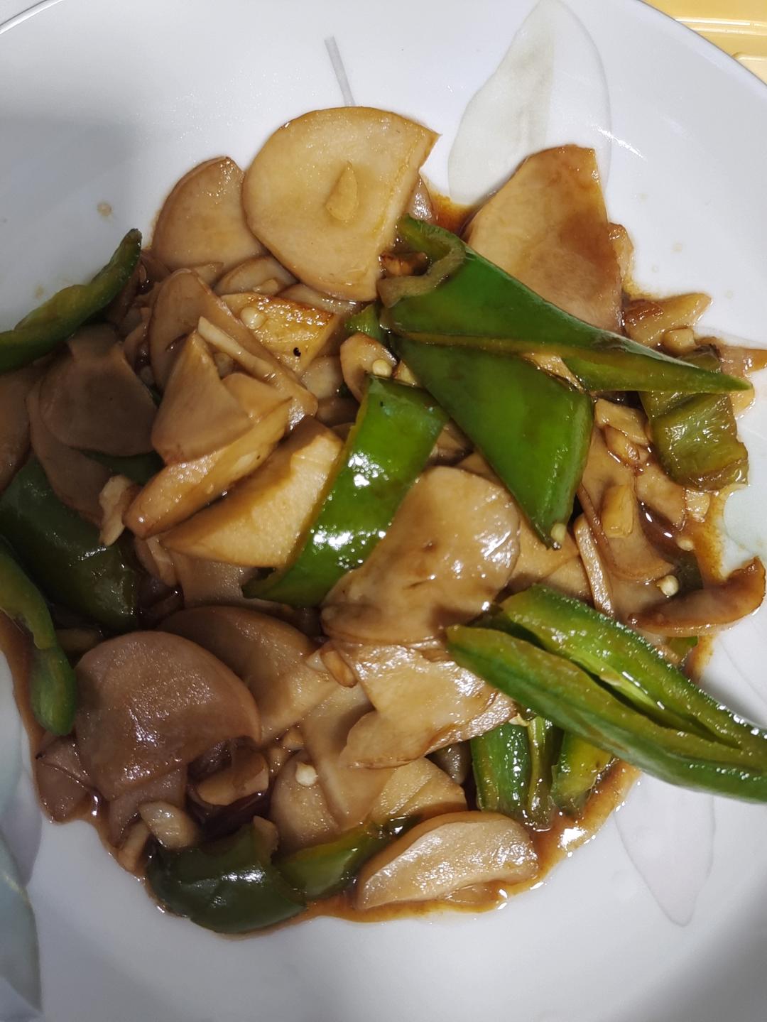 素炒杏鲍菇