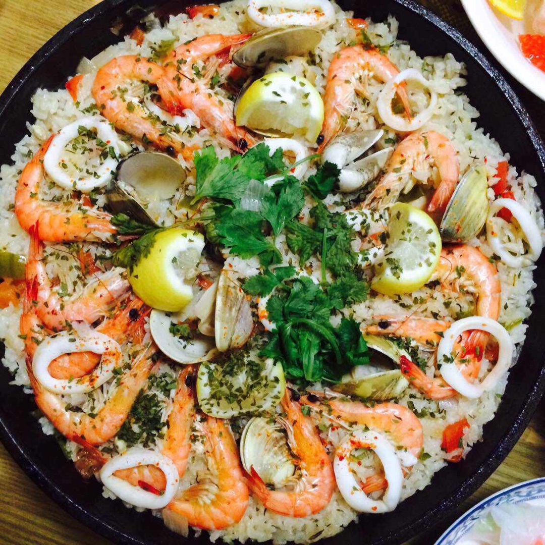 【曼食慢语】Seafood Paella 西班牙海鲜饭