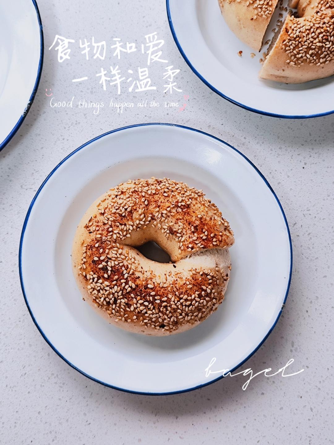 麻辣香肠贝果 一个好用的整形