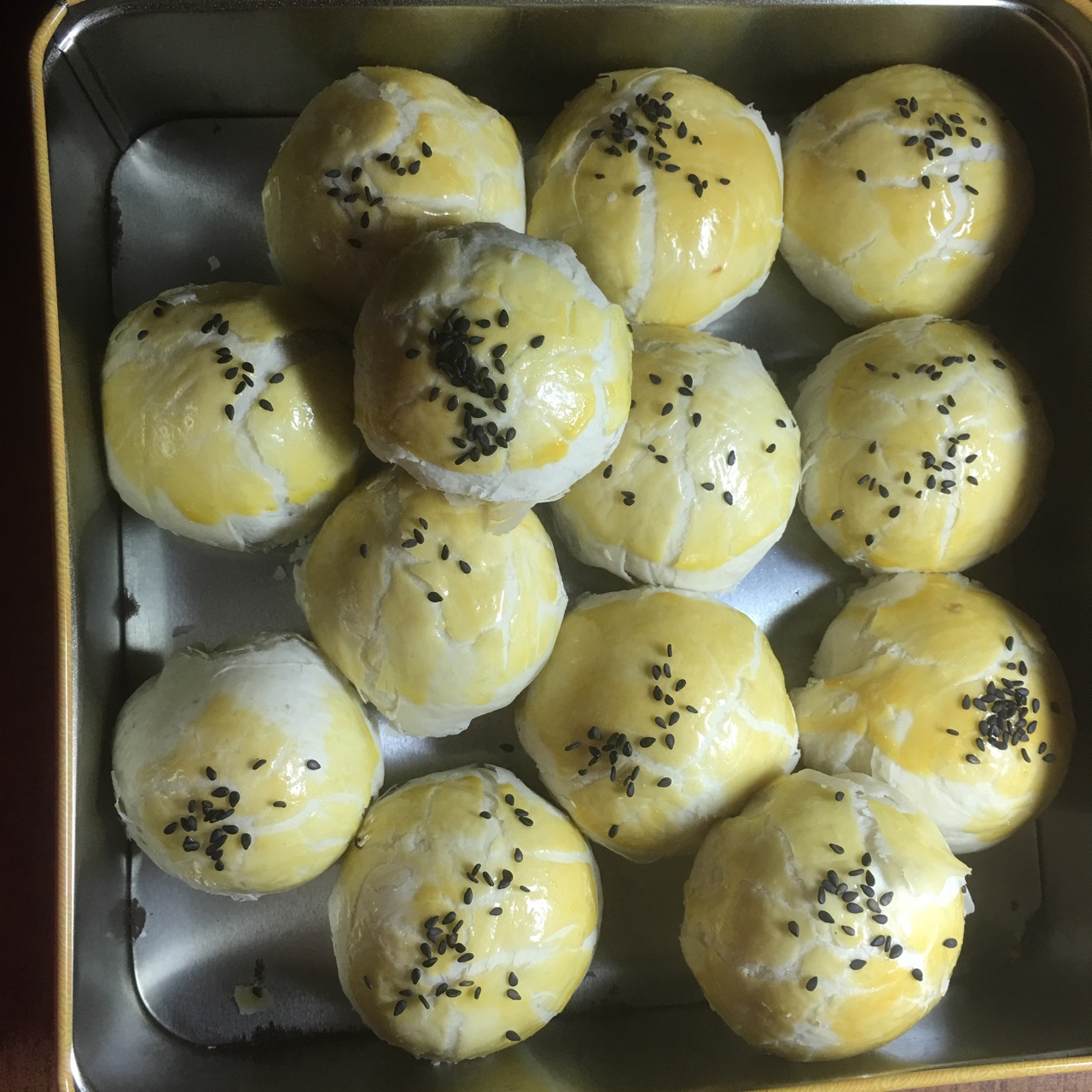 层层酥—蛋黄酥