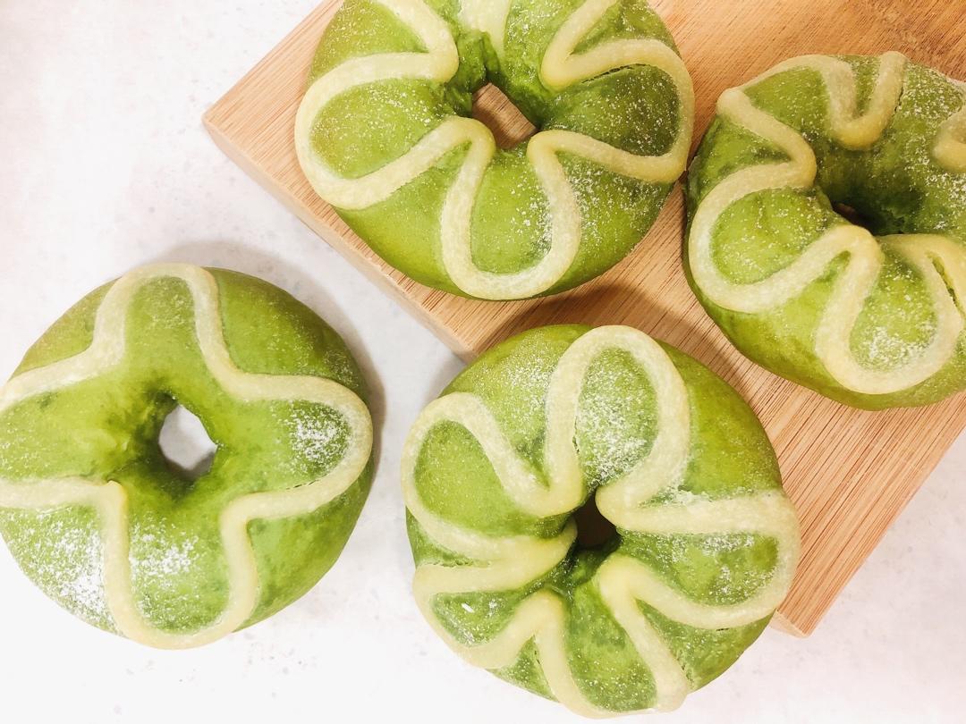 抹茶蜜豆奶酪软欧