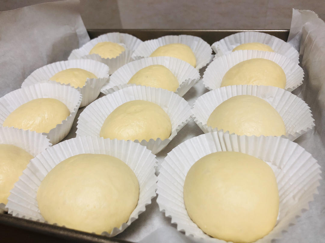 蛋奶酱包进面包里，太美味！【卡仕达面包】