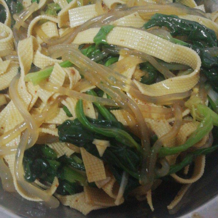 万能凉拌菜料汁（凉拌菠菜粉丝）