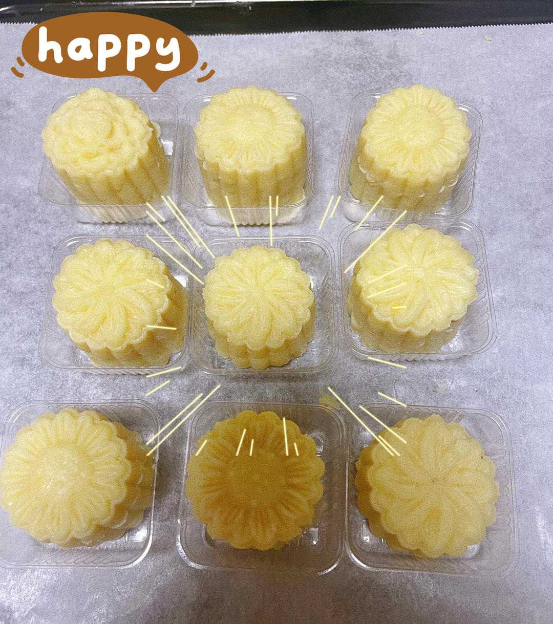 淡奶版绿豆糕