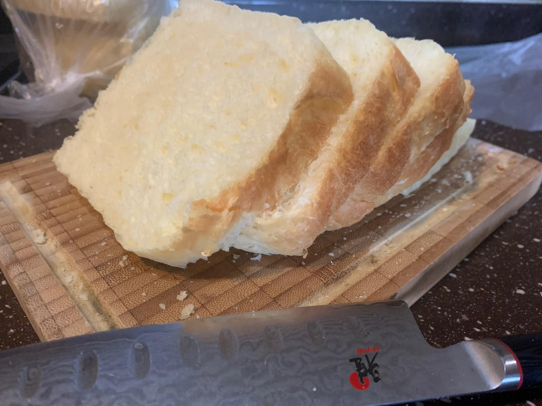 【小高姐】柔软牛奶吐司 奶香浓郁 无需机器 全手工操作