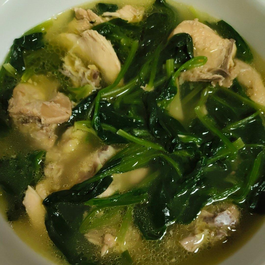 菠菜鸡蛋汤