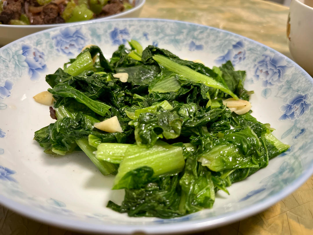 清炒小白菜