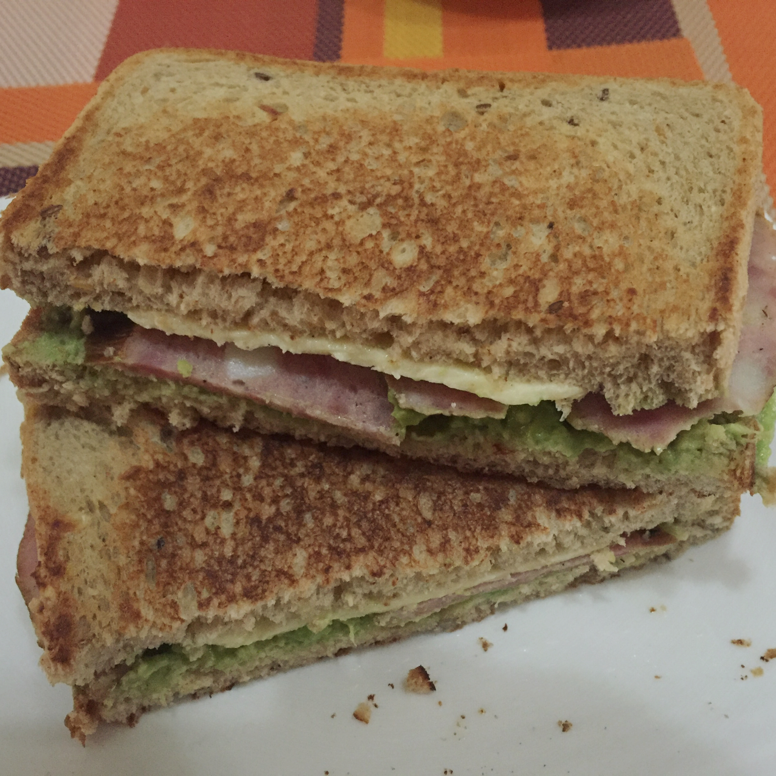 牛油果早餐三明治 Avocado Breakfast Toasted Sandwich