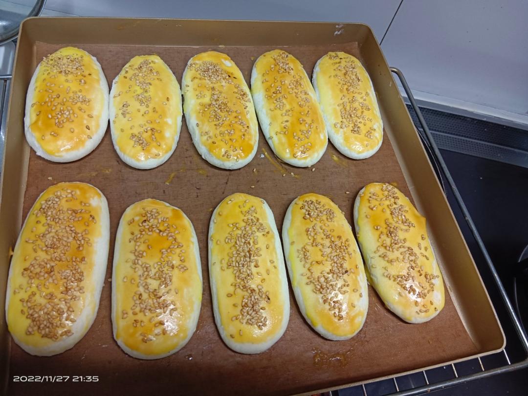 芝麻椒盐牛舌饼（北京小吃）