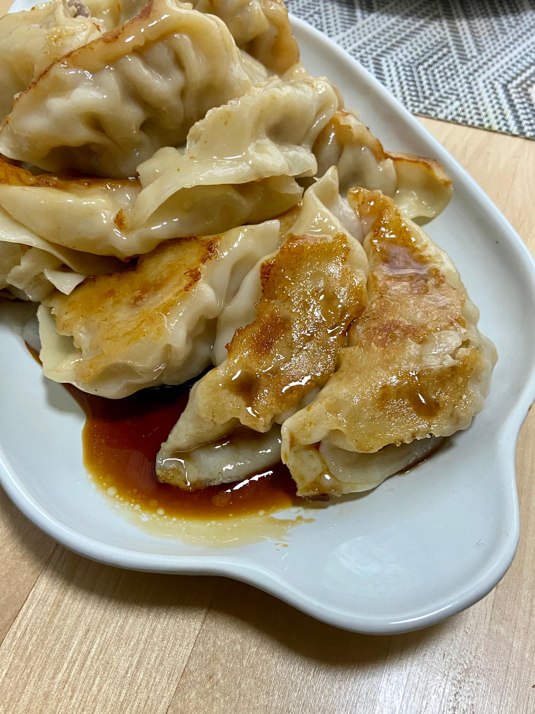 懒人生煎饺子