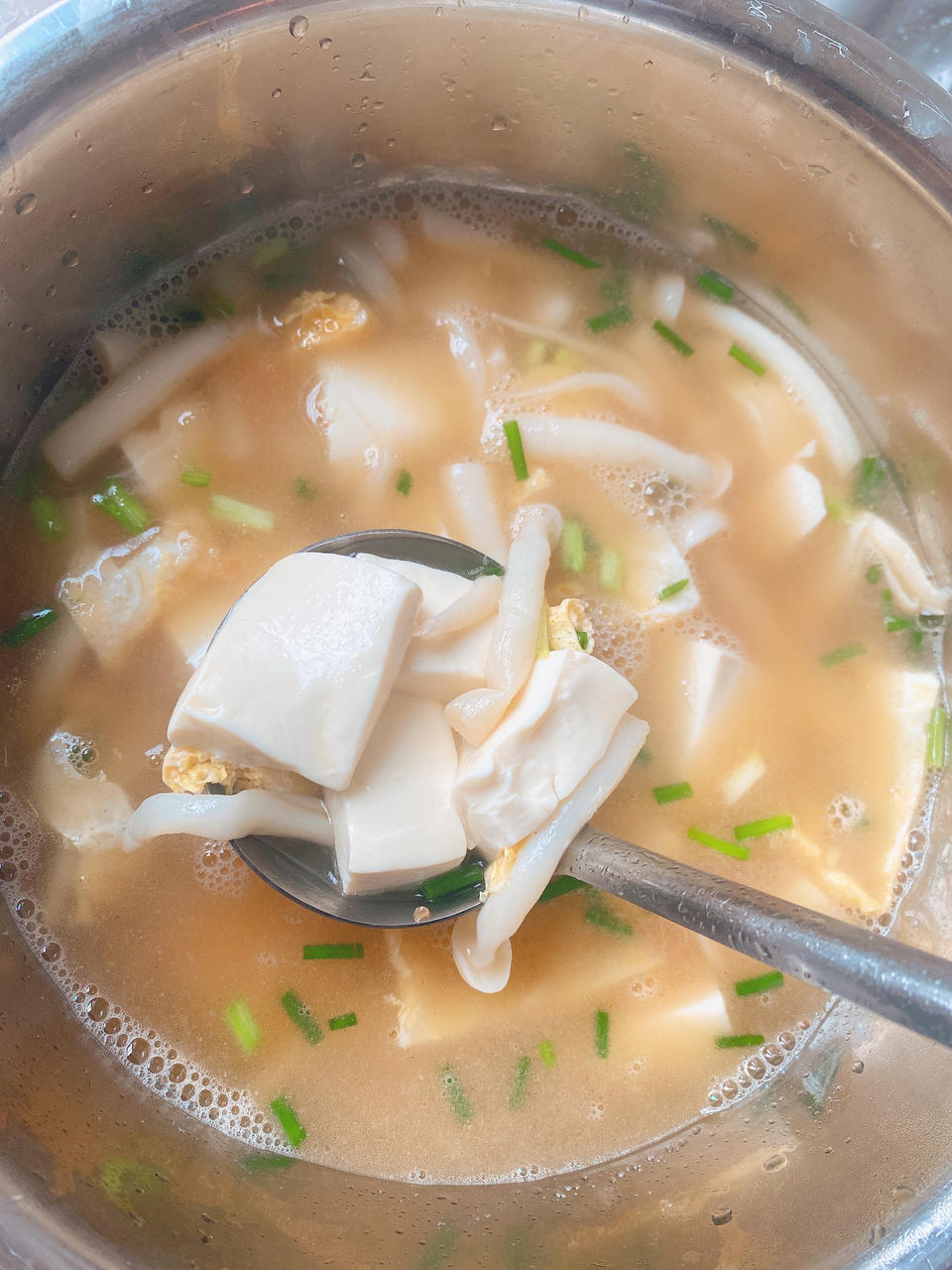 鲜美豆腐汤的简单做法