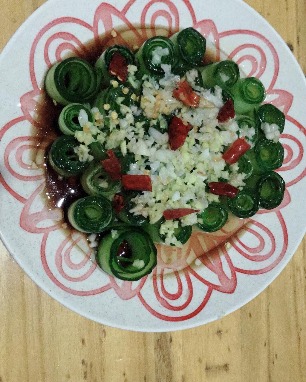 响油黄瓜