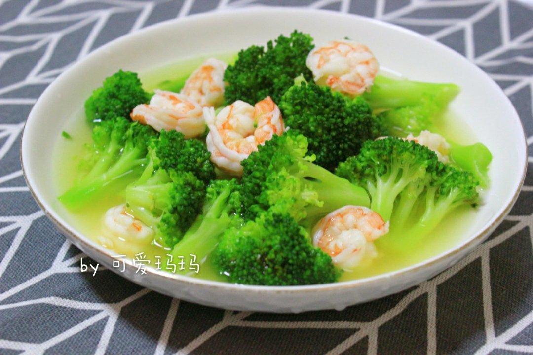 鲍汁时蔬捞虾仁