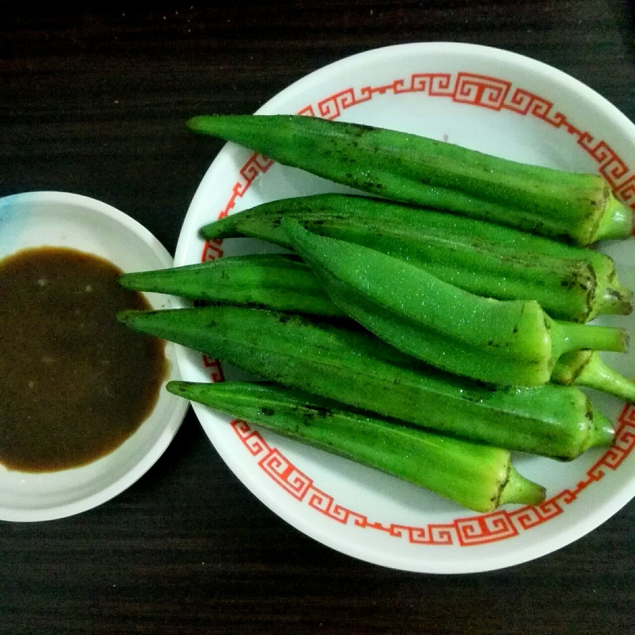 秋葵刺身