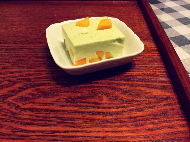 抹茶豆腐