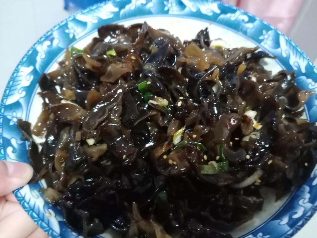 爆香！响油香葱木耳