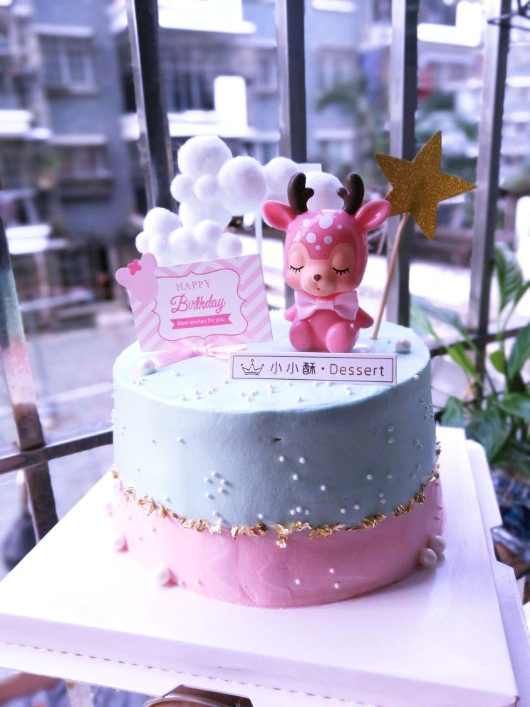 【零失败】不会裱花没关系的水果裸蛋糕 芒果裸蛋糕 完美戚风胚