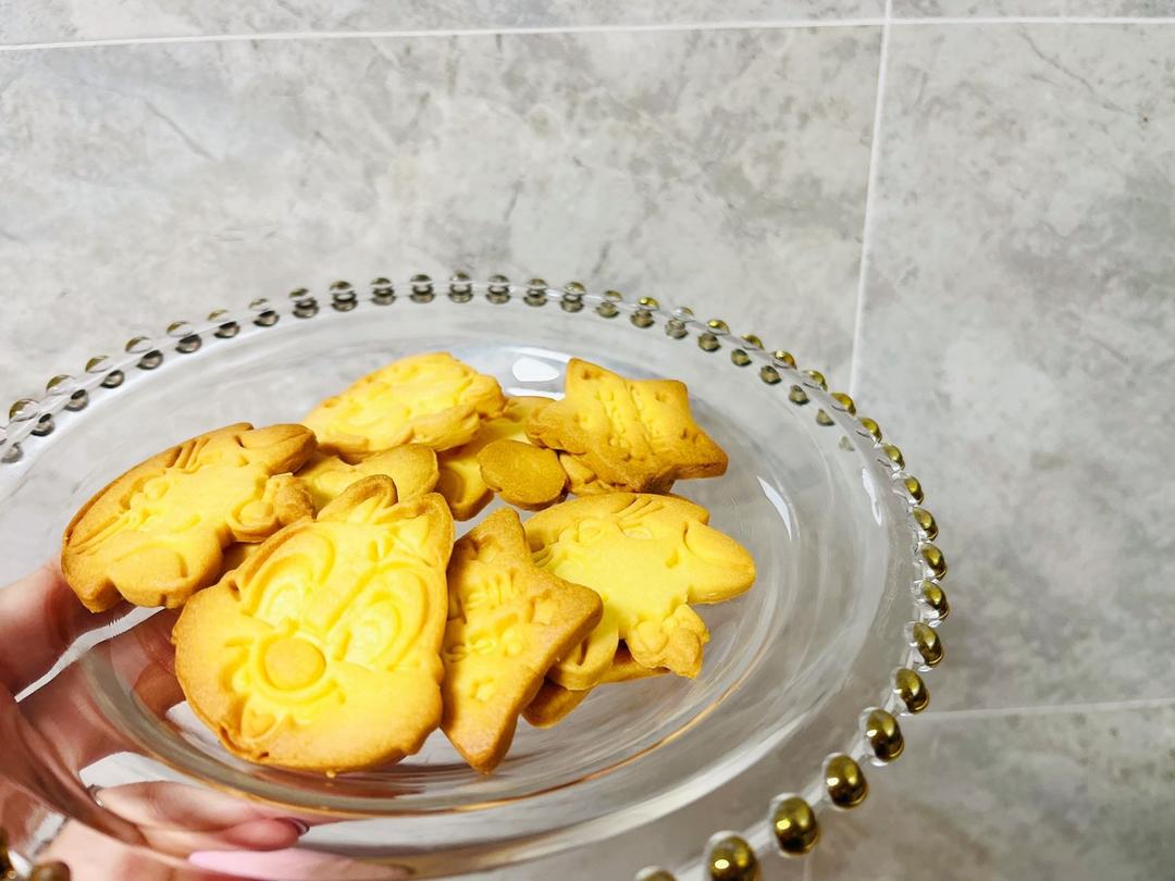 卡通黄油饼干