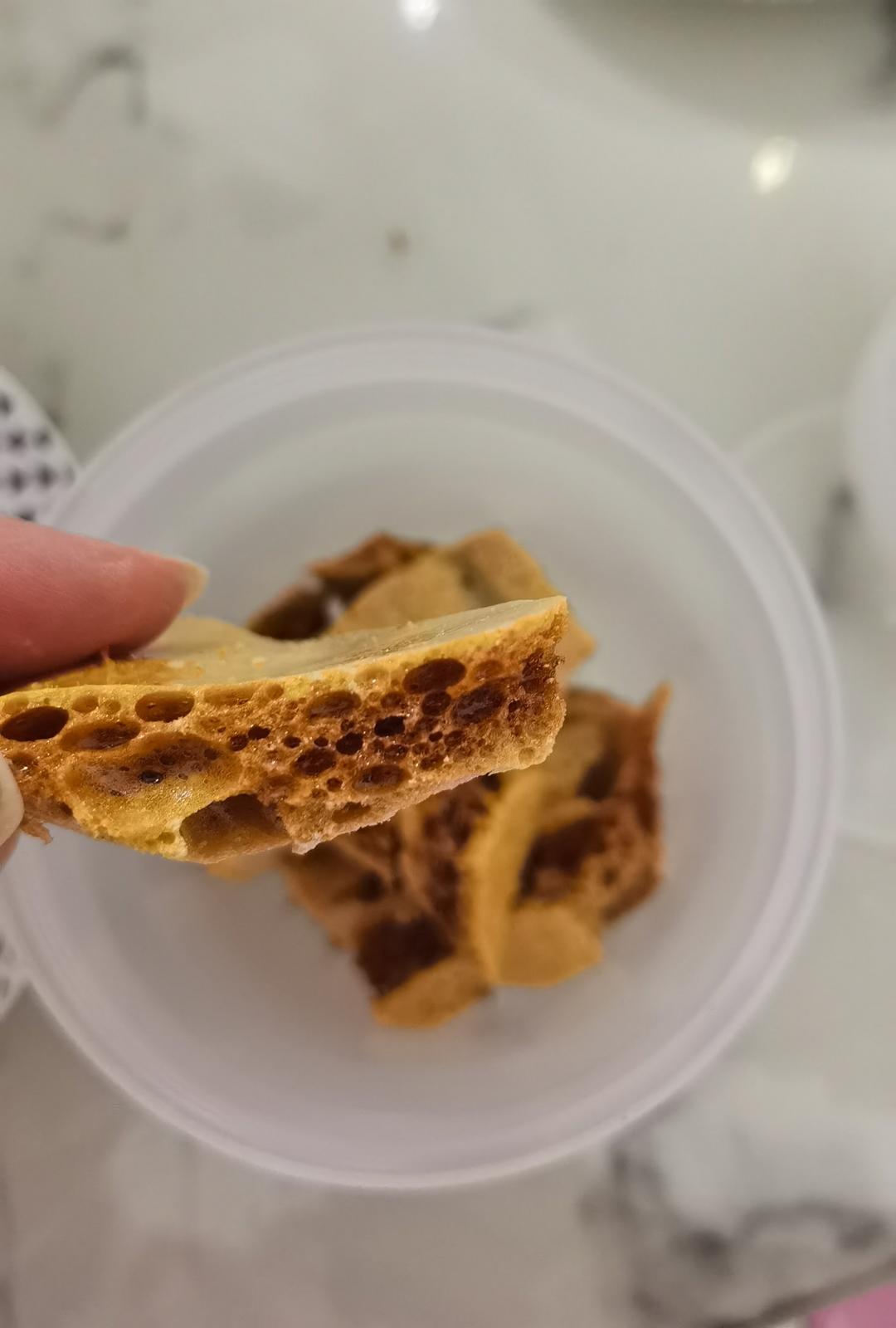 自制卡美罗蜂窝糖