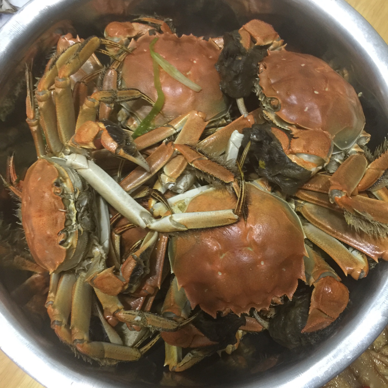 清蒸大闸蟹