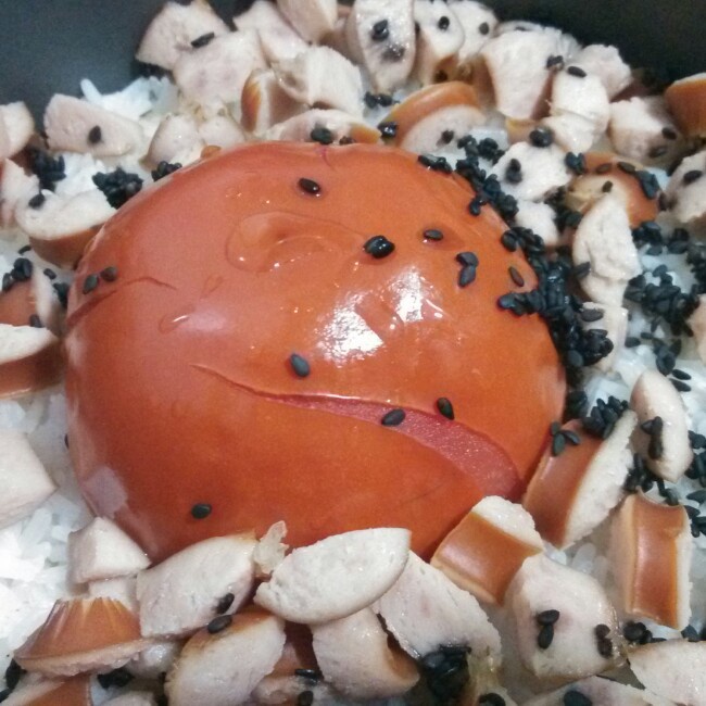整个番茄饭