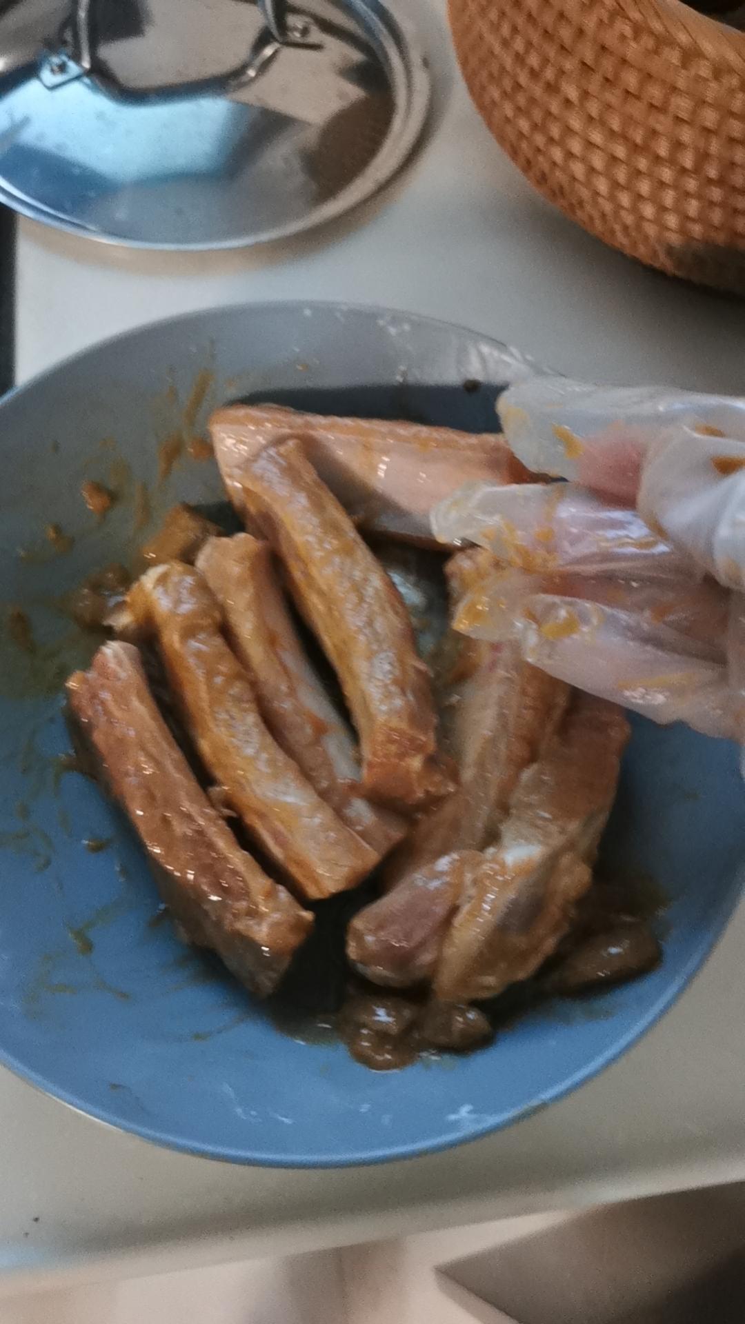 酸梅蒸排骨