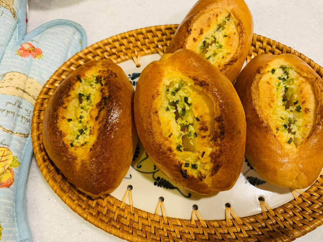 蒜香面包