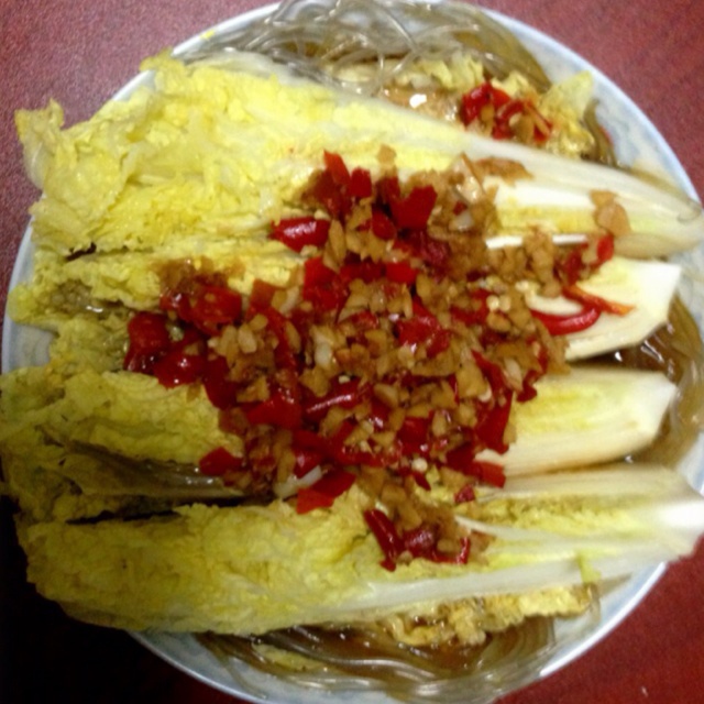 蒜蓉粉丝娃娃菜