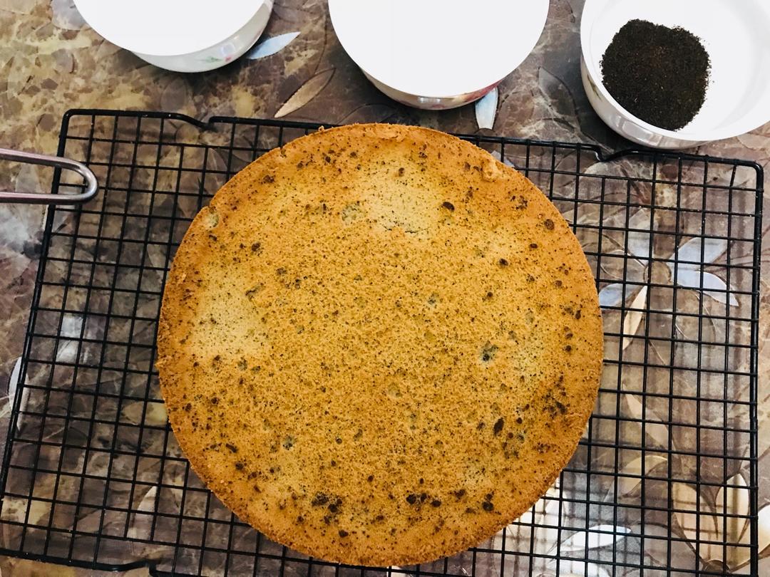红丝绒戚风蛋糕胚（八寸）