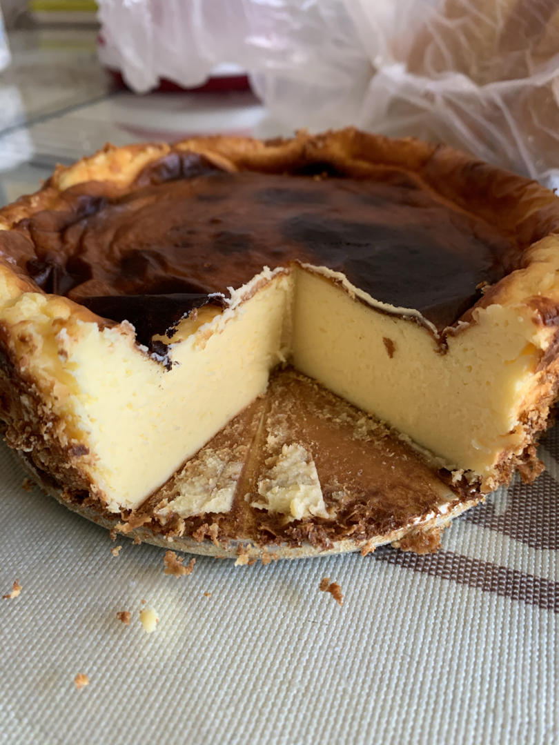 巴斯克芝士蛋糕『最简单的蛋糕』零失败🔥芝士控