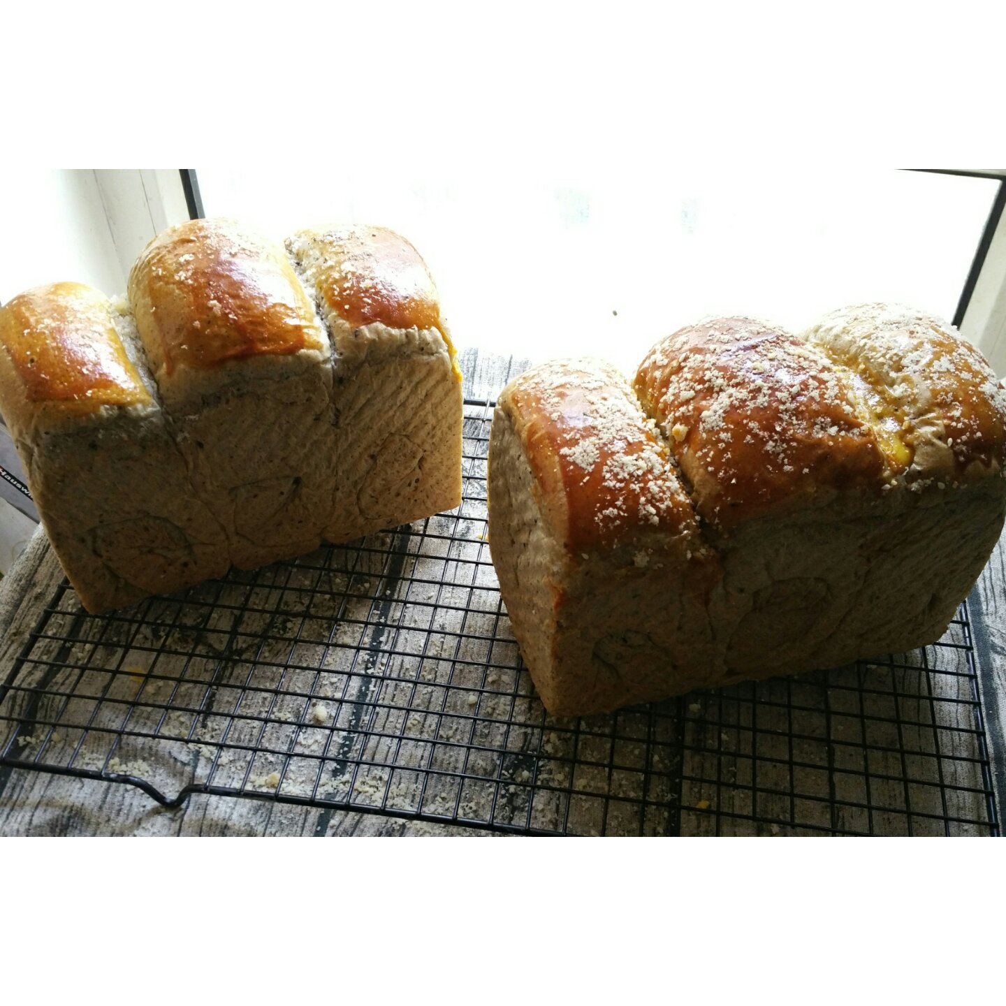 金大旺的黑芝麻吐司