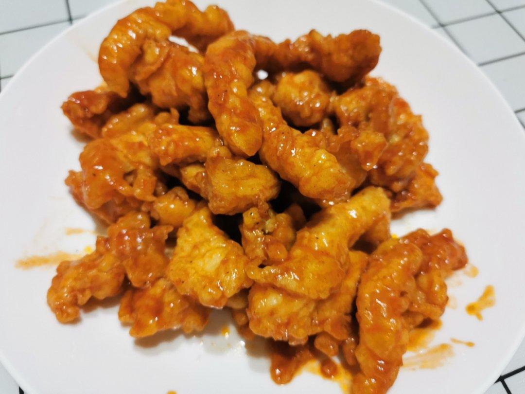 糖醋里脊（鸡肉版）