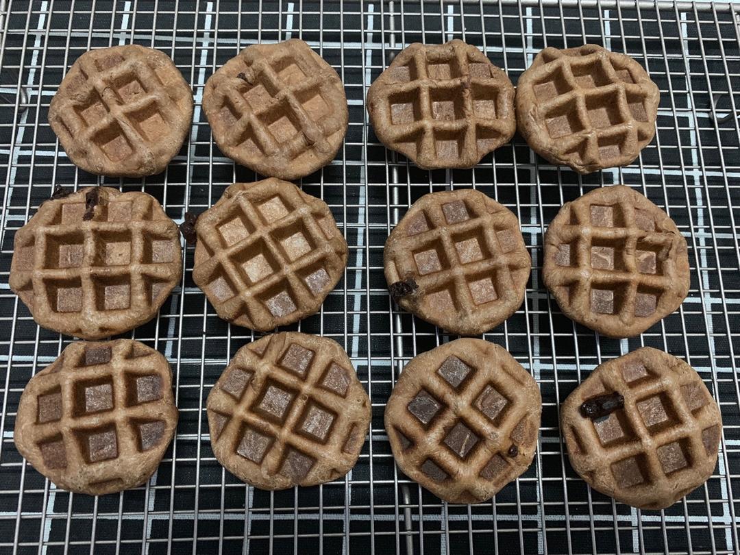 无油低糖华夫饼的各种变身