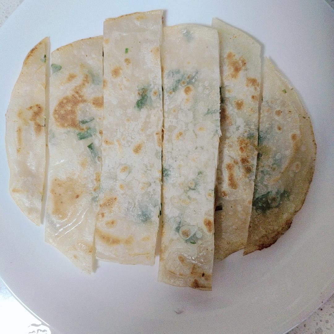 玻璃美美做的饺子皮千层饼