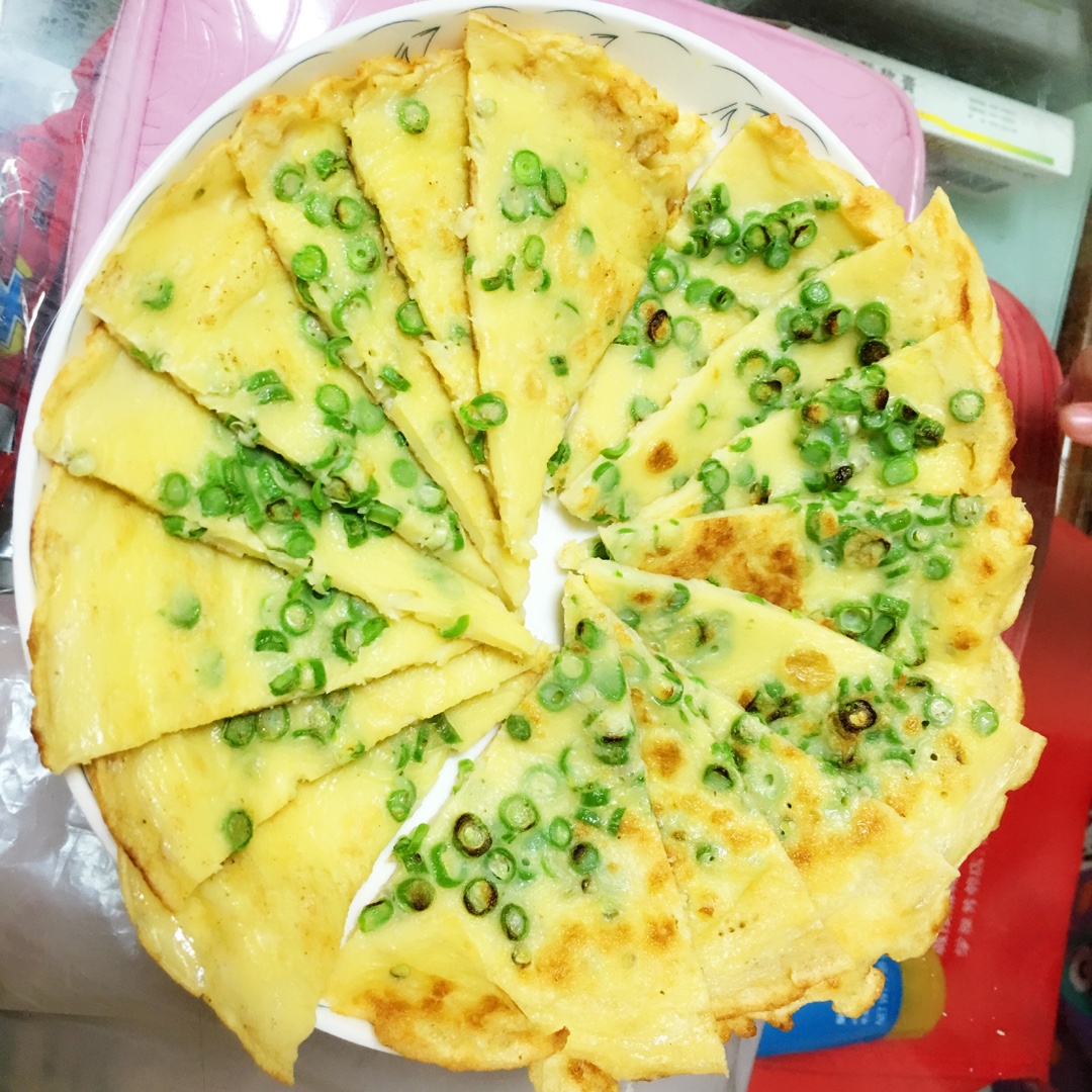 韭菜鸡蛋饼